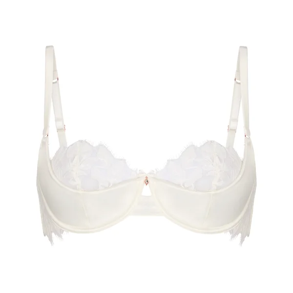 Soutien-gorge à armatures non préformé Millie - Blanc