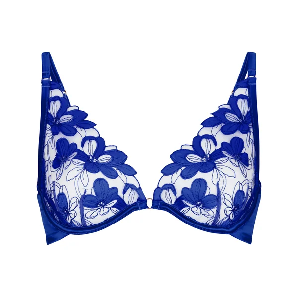 Soutien-Gorge à Armatures Non Rembourré Beatrice - Bleu