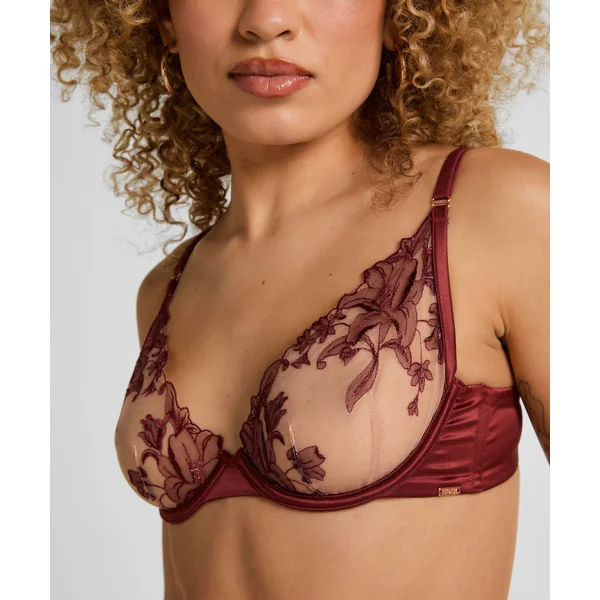 Soutien-gorge à armatures non-préformé Anouk - Rouge