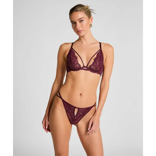 Soutien-gorge à armatures non-préformé Cinnamon - Rouge