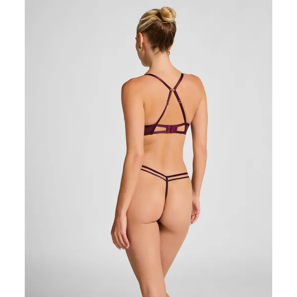 Soutien-gorge à armatures non-préformé Cinnamon - Rouge