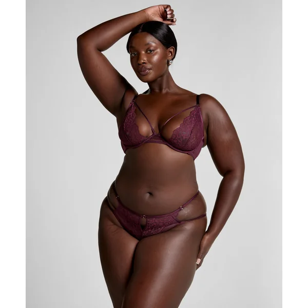 Soutien-gorge à armatures non-préformé Cinnamon - Rouge