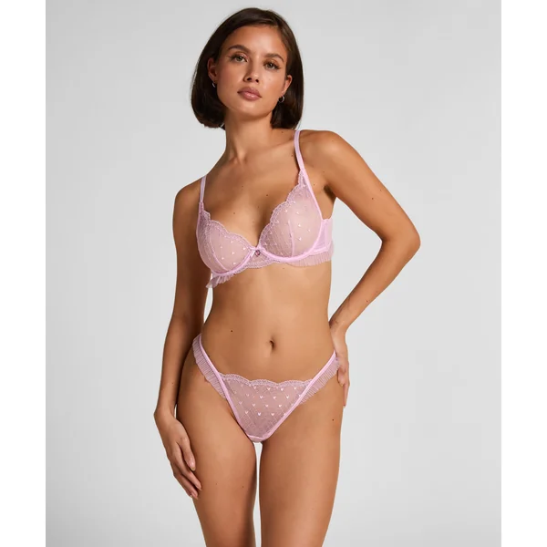 Soutien-gorge à armatures non-préformé Cordelie - Rose