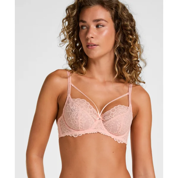 Soutien-gorge à armatures non-préformé Isadora - Rose