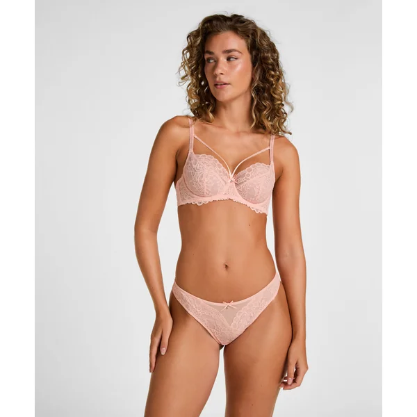 Soutien-gorge à armatures non-préformé Isadora - Rose