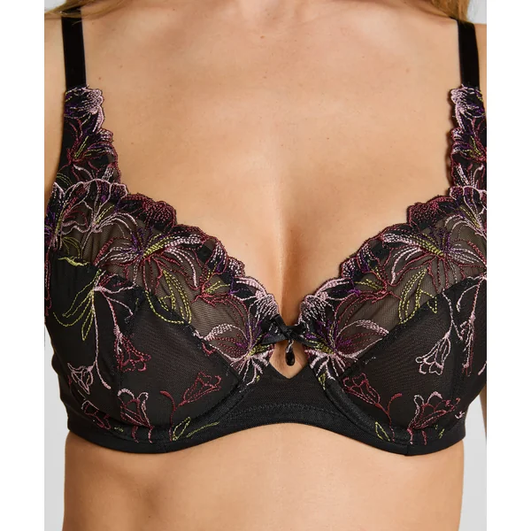 Soutien-gorge à armatures non-préformé Lily - Noir