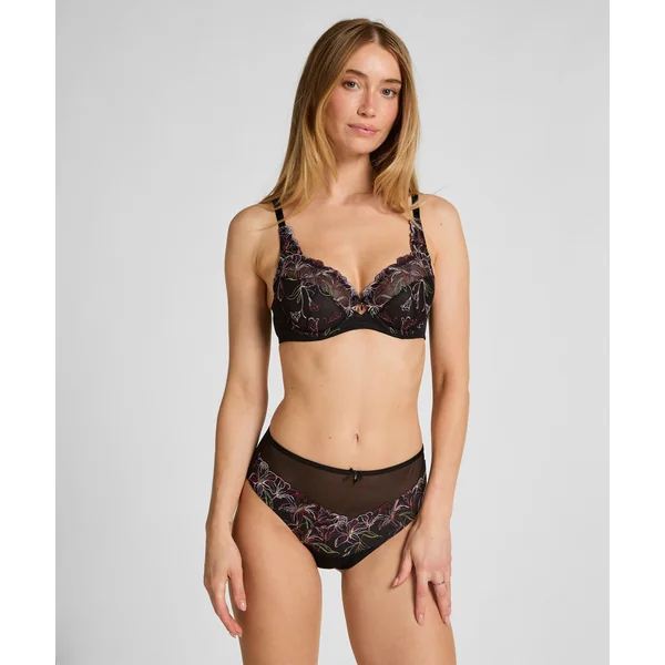 Soutien-gorge à armatures non-préformé Lily - Noir