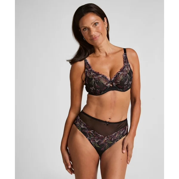Soutien-gorge à armatures non-préformé Lily - Noir