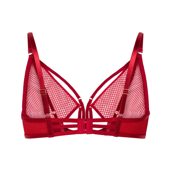 Soutien-gorge à armatures non-préformé Rhys - Rouge