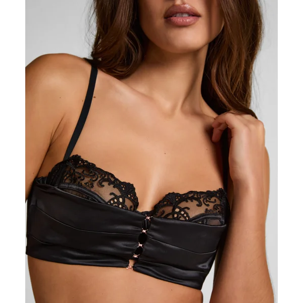 Soutien-gorge à armatures non-préformé Sveta - Noir