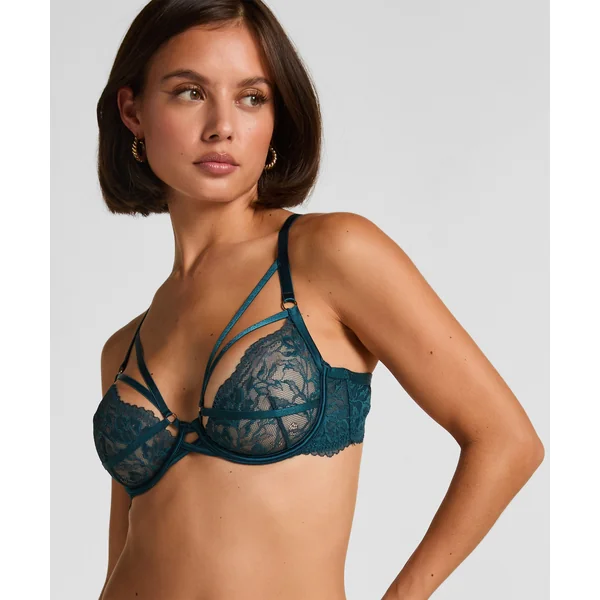 Soutien-gorge à armatures non-rembourré Amel - Bleu