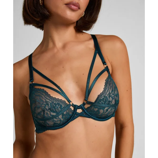 Soutien-gorge à armatures non-rembourré Amel - Bleu