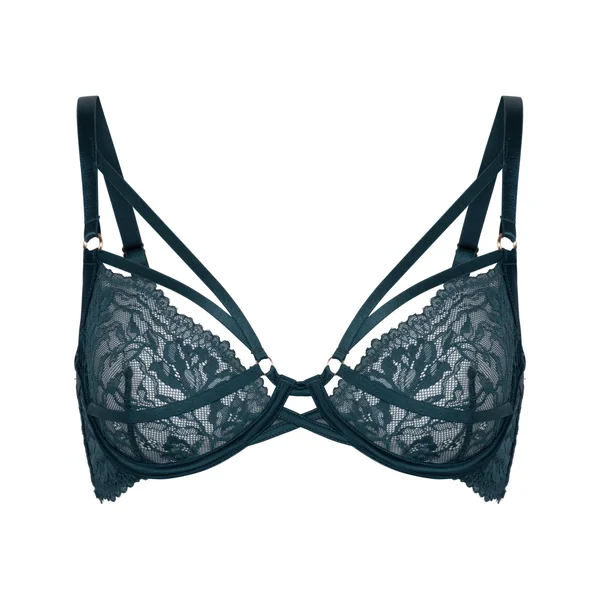 Soutien-gorge à armatures non-rembourré Amel - Bleu
