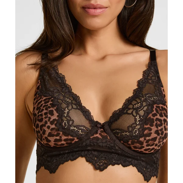 Soutien-Gorge à Armatures Non-Rembourré Gabrielle - Noir