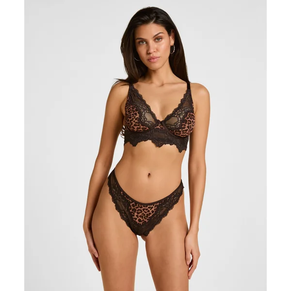 Soutien-Gorge à Armatures Non-Rembourré Gabrielle - Noir