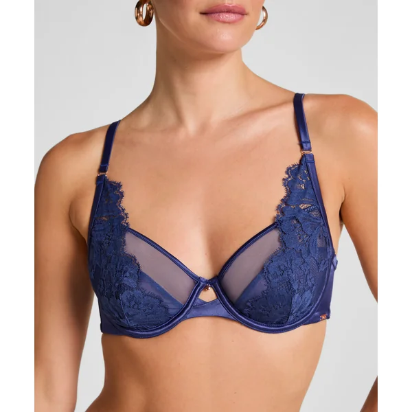 Soutien-gorge à armatures non-rembourré Grace - Bleu