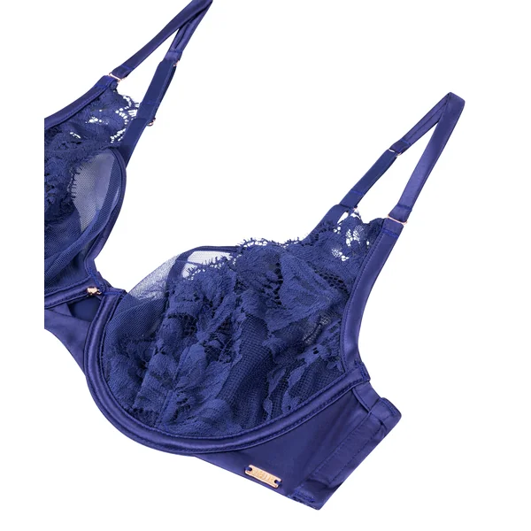 Soutien-gorge à armatures non-rembourré Grace - Bleu