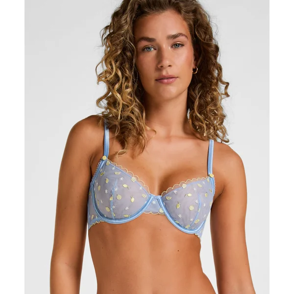 Soutien-Gorge à Armatures Non-Rembourré Harriet - Bleu