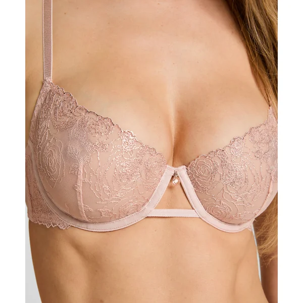 Soutien-gorge à armatures non-rembourré Hollie - Rose
