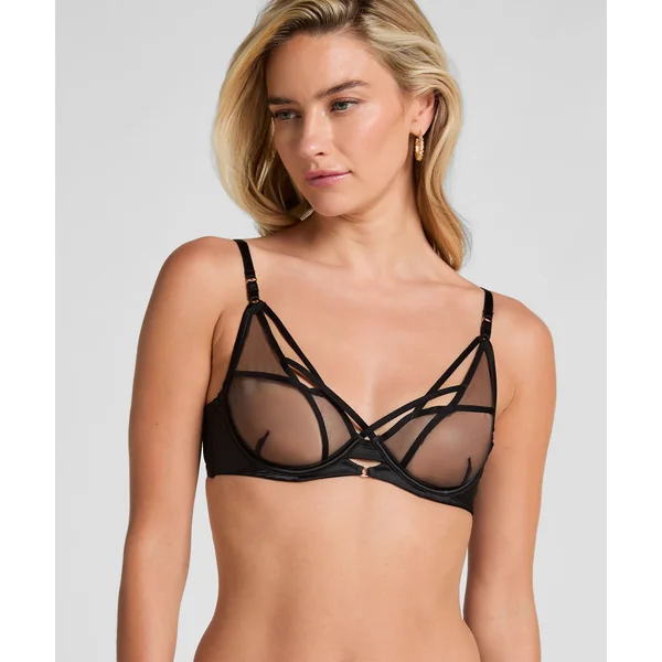 Soutien-gorge à armatures non-rembourré Jana - Noir