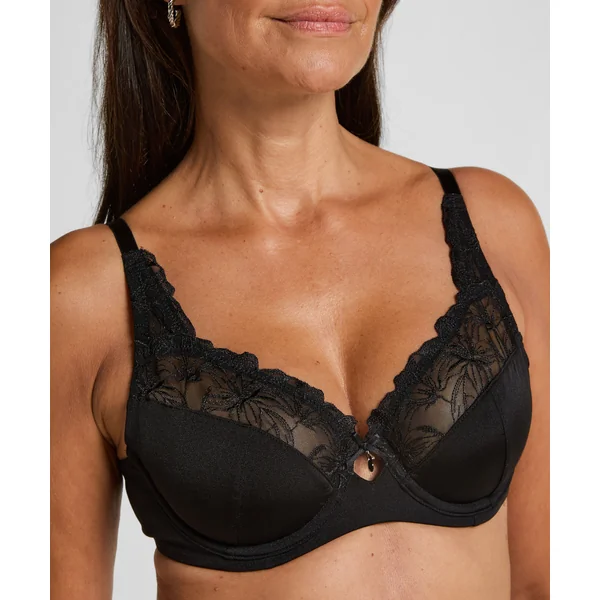 Soutien-gorge à armatures non-rembourré Lily - Noir