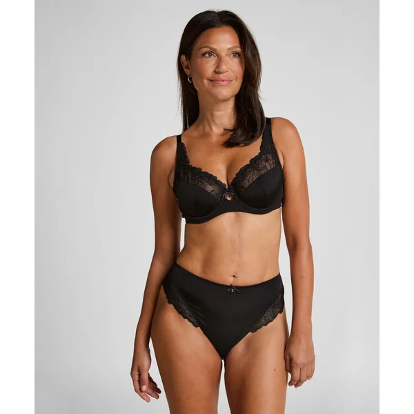 Soutien-gorge à armatures non-rembourré Lily - Noir