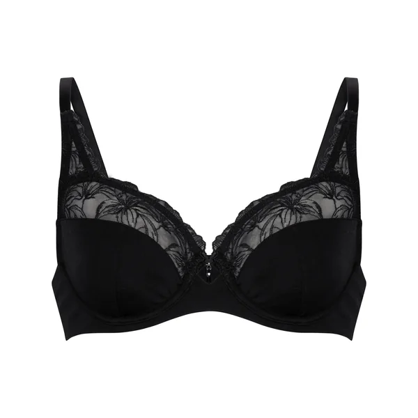 Soutien-gorge à armatures non-rembourré Lily - Noir