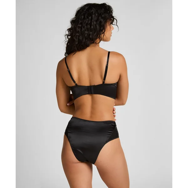 Soutien-gorge à armatures non-rembourré longline Elle - Noir