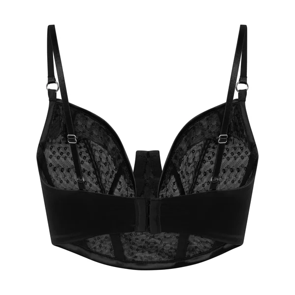 Soutien-gorge à armatures non-rembourré longline Elle - Noir