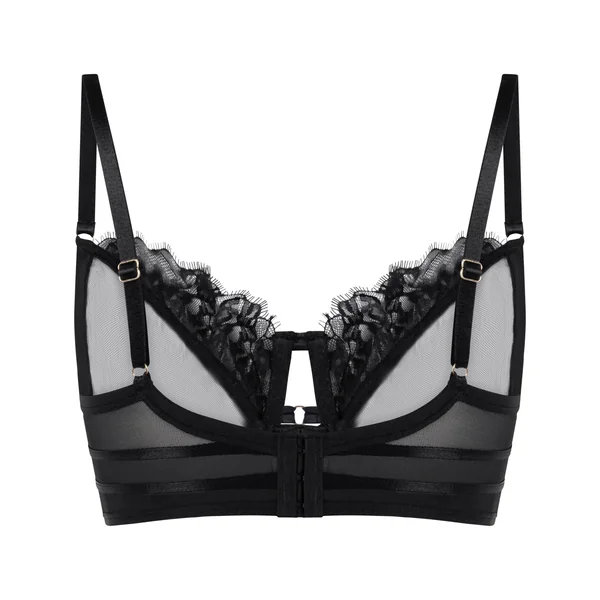 Soutien-gorge à armatures non-rembourré longline Nienke - Noir