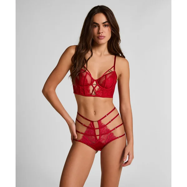 Soutien-gorge à armatures non-rembourré Noeki - Rouge