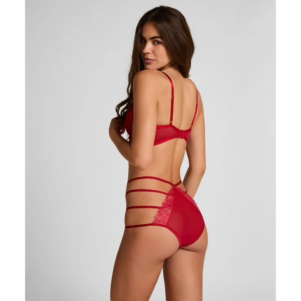 Soutien-gorge à armatures non-rembourré Noeki - Rouge