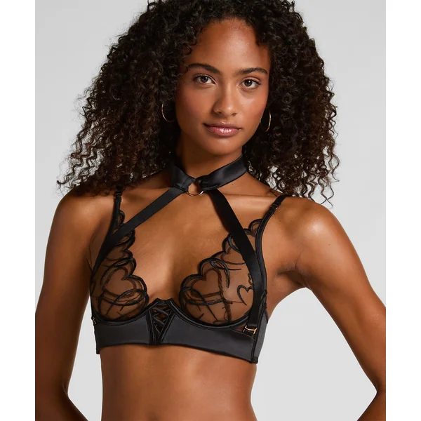 Soutien-gorge à armatures non-rembourré Olivia - Noir