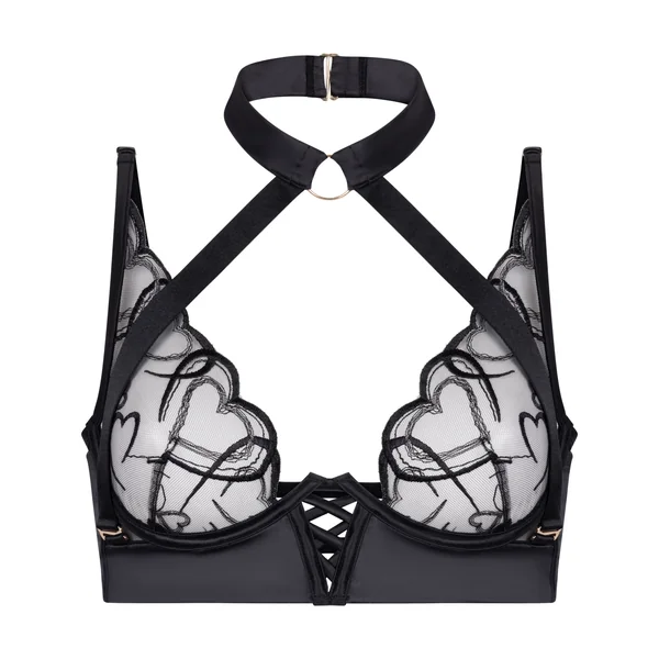 Soutien-gorge à armatures non-rembourré Olivia - Noir