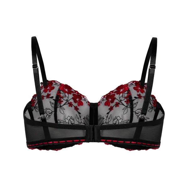 Soutien-gorge à armatures non-rembourré Peonie - Noir