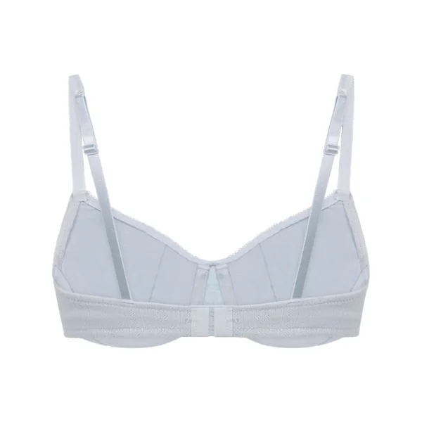 Soutien-gorge à armatures non-rembourré Pointelle - Bleu