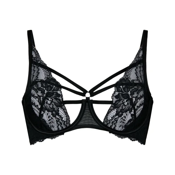 Soutien-Gorge à Armatures Non-Rembourré Sosha - Noir