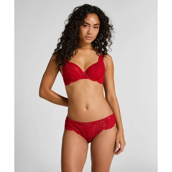 Soutien-gorge à armatures non-rembourré Whitney - Rouge