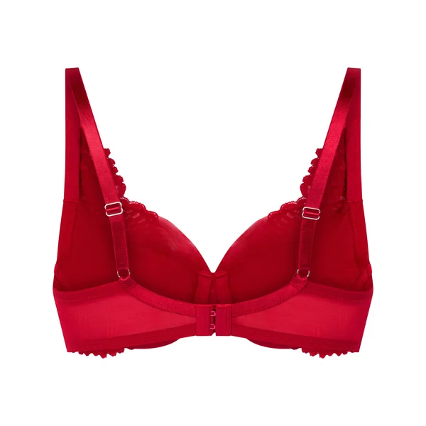 Soutien-gorge à armatures non-rembourré Whitney - Rouge