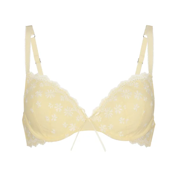 Soutien-gorge à armatures préformé Gaia - Jaune