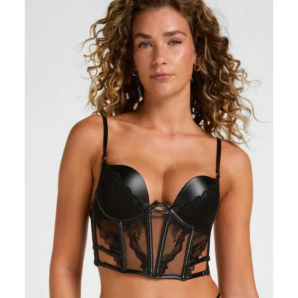 Soutien-gorge à armatures préformé Ilenia - Noir