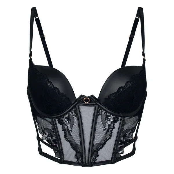 Soutien-gorge à armatures préformé Ilenia - Noir