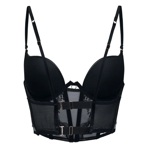Soutien-gorge à armatures préformé Ilenia - Noir
