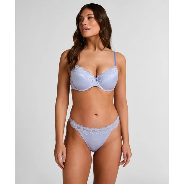Soutien-gorge à armatures préformé Lace & Shine - Violet