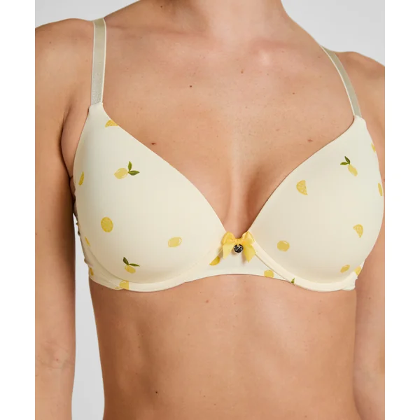 Soutien-gorge à armatures préformé Plunge - Blanc