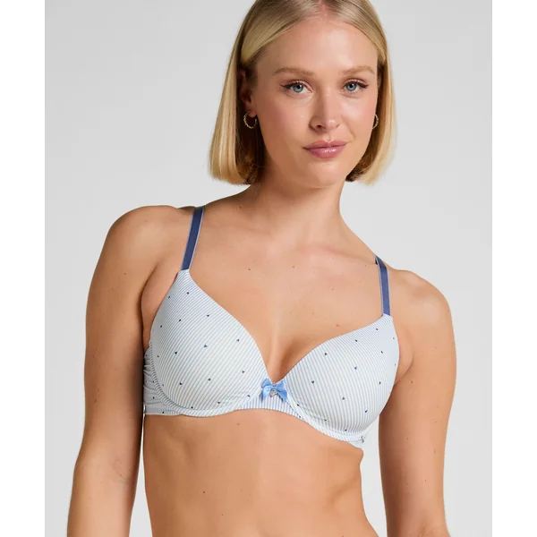 Soutien-gorge à armatures préformé Plunge - Bleu