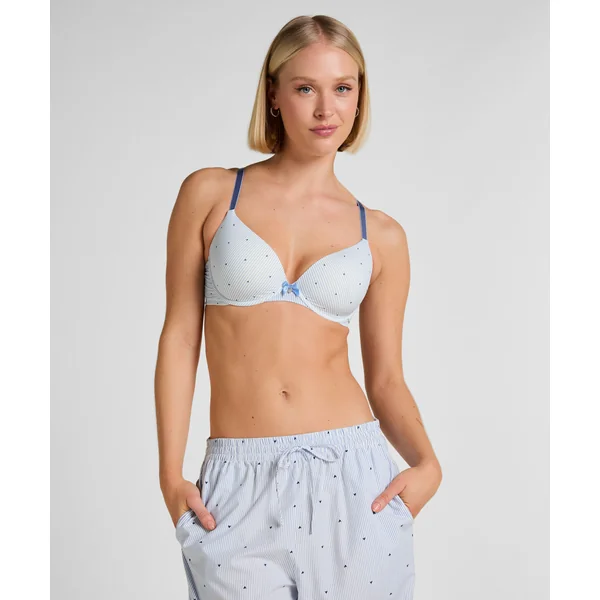 Soutien-gorge à armatures préformé Plunge - Bleu