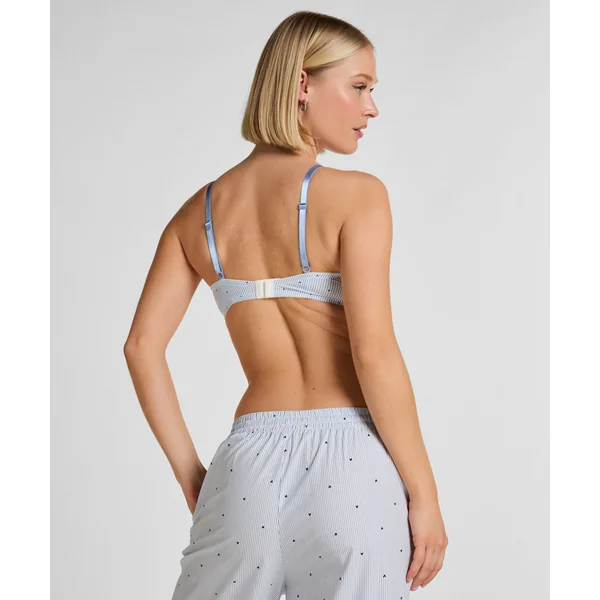 Soutien-gorge à armatures préformé Plunge - Bleu