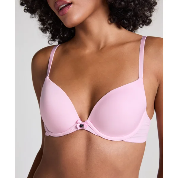 Soutien-gorge à armatures préformé Plunge - Rose