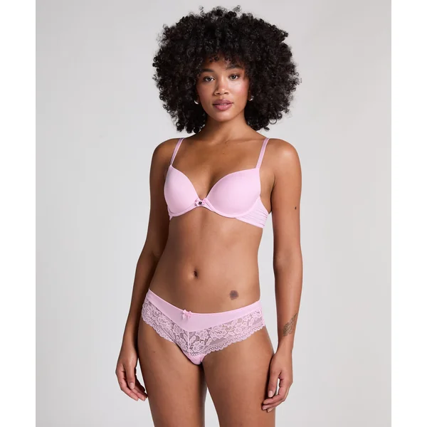 Soutien-gorge à armatures préformé Plunge - Rose